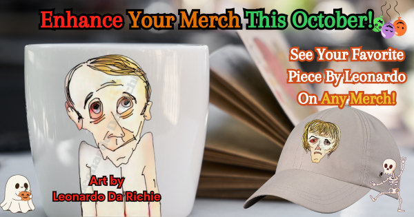 Enhance Your Merch With Artwork – Leonardo Da Richie