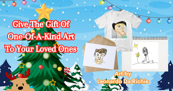 Wearable Fine Art This Christmas – Leonardo Da Richie